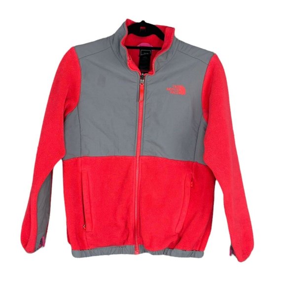 The North Face Girls Denali Fleece Jacket Sz L 14/16 - Picture 1 of 11